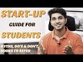 Business Start-Up guide for Students | Entrepreneurship Myths, Do's and Don't
