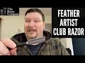 How to use a feather artist club shavette
