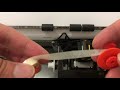 How to change typewriter ribbon and correction tape (L.O.T) | Nakajima typewriter