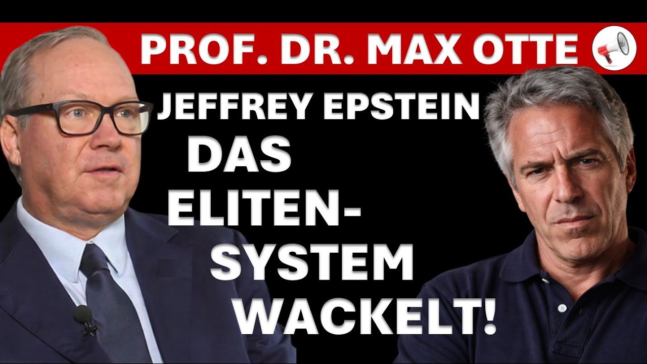 Epstein-Akten: Geschwärzte Files, tote Kameras – Max Otte über die Hintergründe