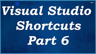 Visual Studio Shortcuts You Must Know - Part 6 #shorts
