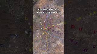 El número de trenes es flipante. 🤯🚇 #metro #madrid #metromadrid