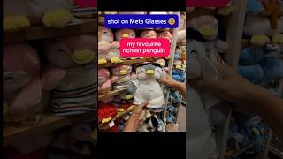 Penguin Soft Toy 🧸 In miniso captured using @raybanmeta #miniso #viral #shorts #trending