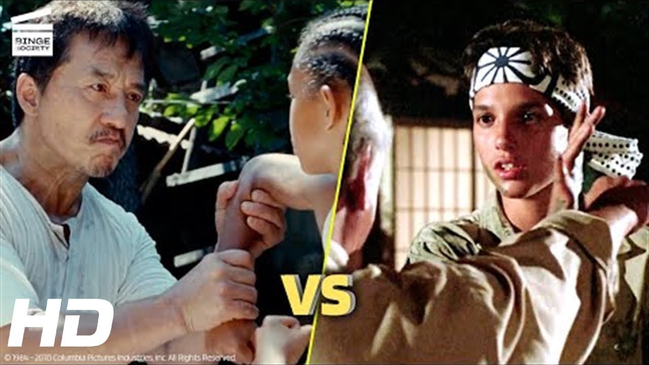 The Karate Kid: The Training Scene | Original vs Remake