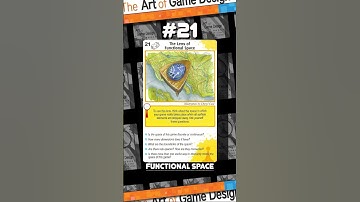 Game Design Tips #21 - Functional Space | #gamedev #shorts