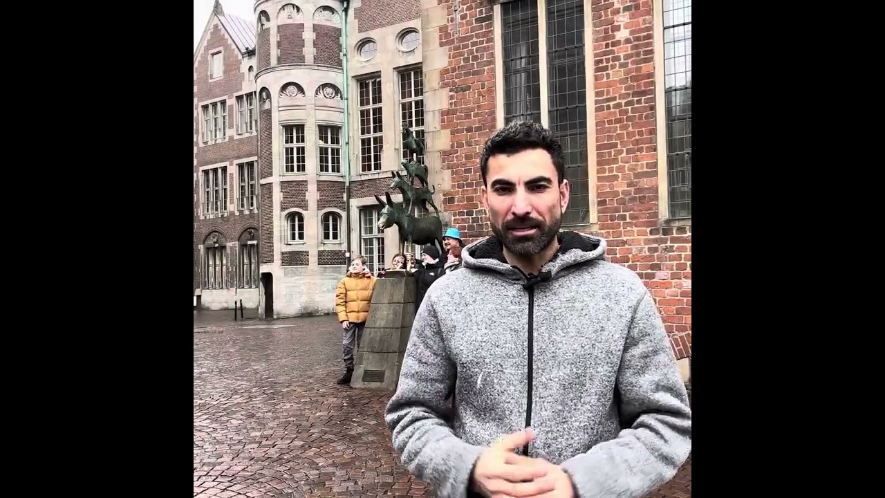 نهێنی پەیکەرەکەی شاری Bremen  لە ئەڵمانیا 🇩🇪