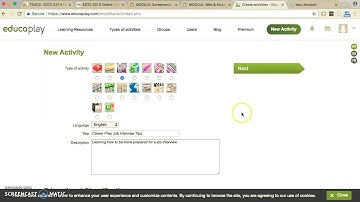 Educaplay Crossword Puzzle Tutorial