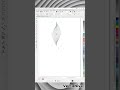 CorelDRAW Design Process ✨ Turning Simple Shapes Into a Masterpiece