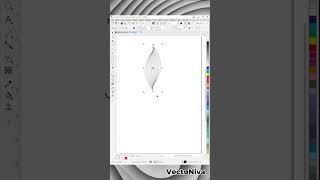 CorelDRAW Design Process ✨ Turning Simple Shapes Into a Masterpiece
