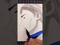 【呪術廻戦】七海建人の輪郭を描く！#shorts
