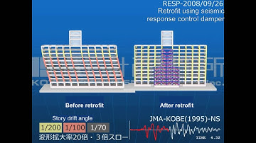 Retrofit Using Seismic Response Control Damper