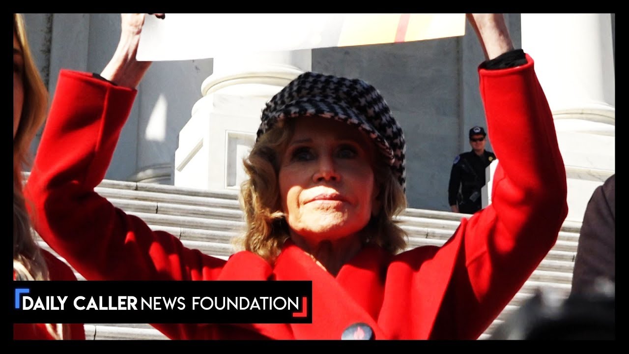 Jane Fonda Gets Arrested At The Capitol Building