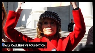 Jane Fonda Gets Arrested At The Capitol Building