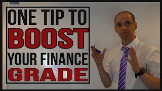 One top tip to BOOST your grade!  BTEC FINANCE.