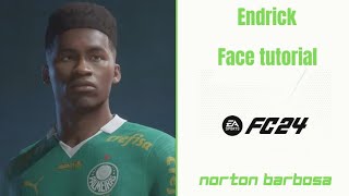 EAFC 24 - Endrick (Palmeiras) - Face Tutorial