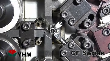 Compression spring W.D 0.5mm｜CNC Compression Spring Machine CF-310｜YHM