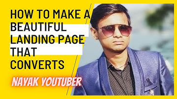 How to Make a Beautiful Landing Page That Converts | 5 Tips for Optimizing Your Website (2021)