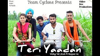 Teri Yaadan Teaser Vicky Khanna Mr Shubh Rapper Ac Rapper Dev Team Cyclone