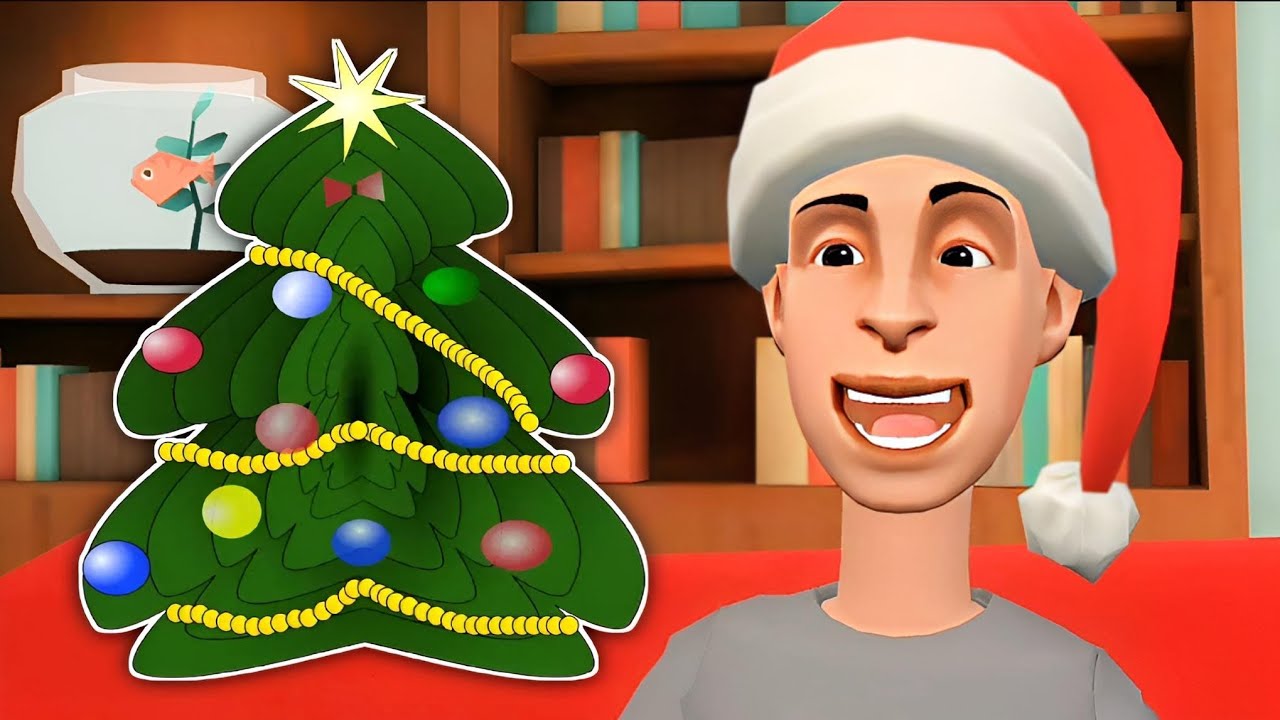 classic caillou destroys Christmas Decorations/ grounded YouTube