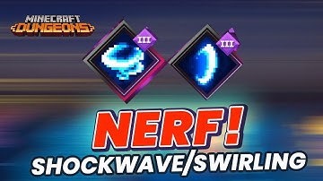 Minecraft Dungeons Shockwave/Swirling BIG NERF - Is Fighter