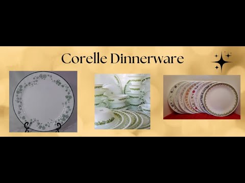Corelle Dish Patterns By Year