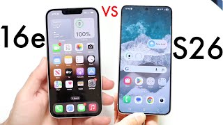 Samsung Galaxy S26 Vs iPhone 16e! (Quick Comparison) screenshot 3