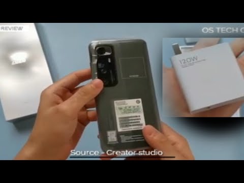 Xiaomi mi 10 ultra unboxing with 120 watt charger