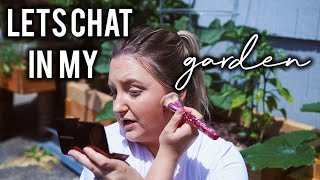 GET READY WITH ME IN MY GARDEN