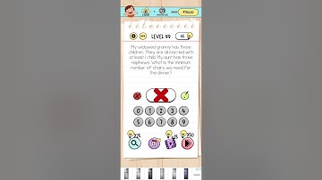 Brain test -  99 my widowed granny has three children. || kwok tung samuel lee ||