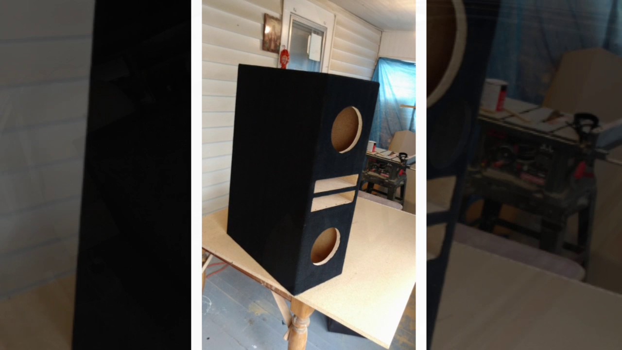 Box build for 2 8" sundown audio subs YouTube