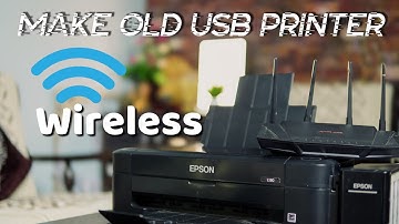 👉Convert USB Printer to WiFi Printer 👌Print from mobile and any Device over Wi-Fi | Print server