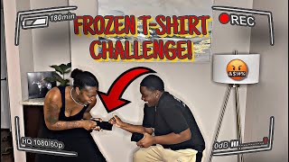 FROZEN T-SHIRT CHALLENGE!!