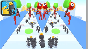 Tiny Run 🐜🐜🐜- All Levels Gameplay Walkthrough Android, iOS NEW UPDATE