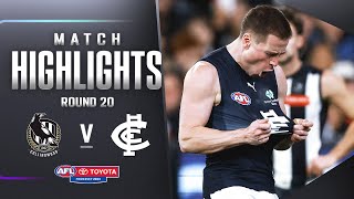 Collingwood v Carlton Highlights | Round 20, 2023