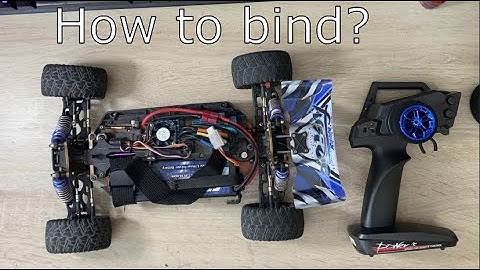 How to bind a WLtoys receiver to a transmitter?