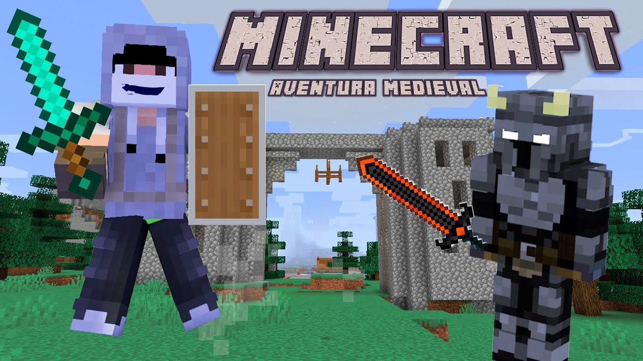 Aniquilei os GUERREIROS inimigos!!! Minecraft: Aventura Medieval - YouTube