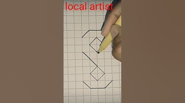 How to draw 3D number 8 easy. #shorts #draw #easy