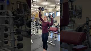 Dumbbell Alternating Overhead Press Wealth