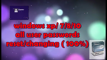 100%Reset Lost Windows 7/8/10 /xp all user Password with Hiren
