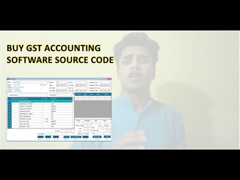 Buy Billing software with source code - GST Accounting Software - YouTube