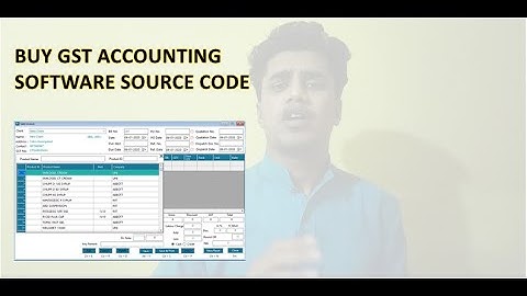 Buy Billing software with source code - GST Accounting Software