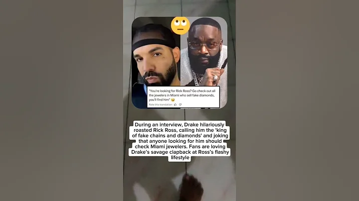 Rick Ross EXPOSED by Drake! Called KING of fake chains, diamonds!  #rickross #drake