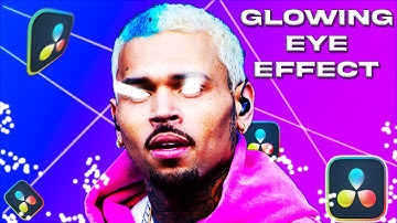 How To Create the GLOWING EYE EFFECT Davinci Resolve Tutorial