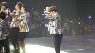 160110 EXO’luXion in Singapore Intro Dubstep Growl (Sehun focus)