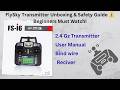FlySky Transmitter Unboxing &amp; Safety Guide ⚠️ Beginners Must Watch!