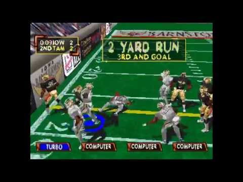 Kurt Warner's Arena Football Unleashed ... (PS1) Gameplay