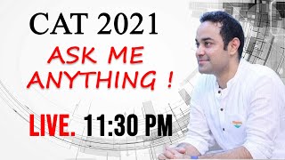 CAT 2021 - Ask Me Anything - Books | Mocks | Preparation