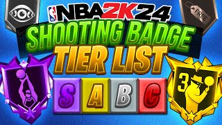 NBA 2K24 Best Shooting Badges Tier List: RANKING Every Badge !