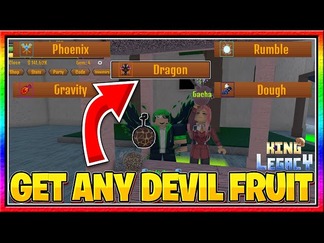 Devil Fruits Stock Chance in King Legacy! 