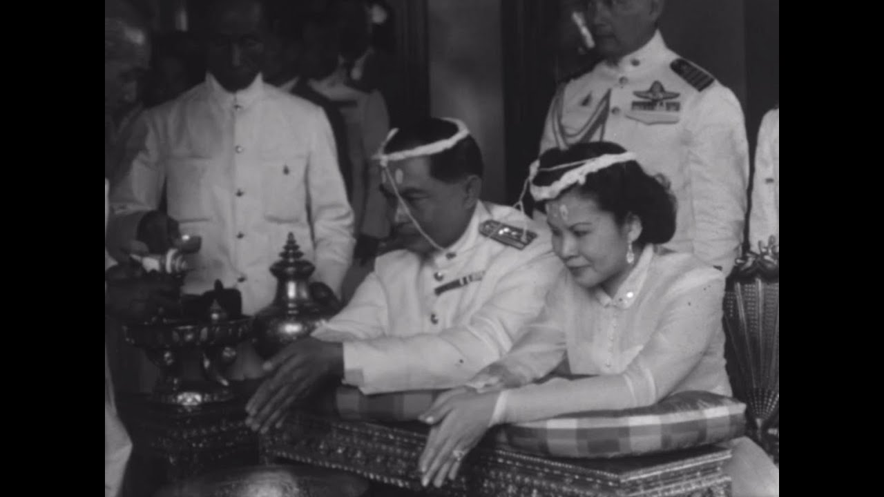 จอมพลป.พิบูลสงครามเป็นประธานงานแต่งงาน 2495